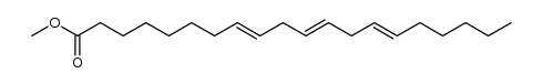8,11,14-Icosatrienoic acid methyl ester结构式