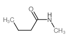 BUTYRAMIDE, N-METHYL-结构式
