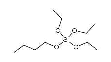 silicic acid triethyl ester-butyl ester Structure