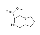 (3S-顺式)-(9CI)-八氢吡咯并[1,2-a]吡嗪-3-羧酸甲酯结构式