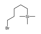 5-bromopentyl(trimethyl)silane Structure
