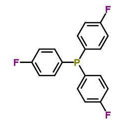 tri(4-fluorophenyl)phosphine structure