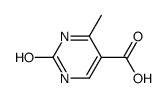 4-甲基-2-羟基嘧啶-5-羧酸结构式