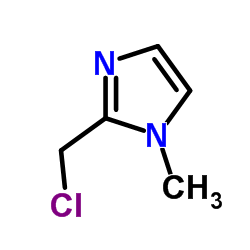 2-chloromethyl-1-methyl-1H-imidazole Structure