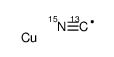 azanylidynemethane,copper(1+)结构式