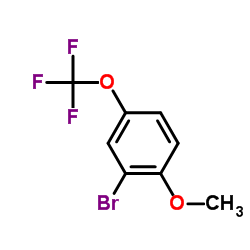 2-Bromo-1-methoxy-4-(trifluoromethoxy)benzene Structure