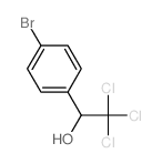 1-(4-bromophenyl)-2,2,2-trichloro-ethanol Structure