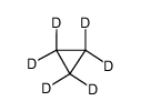 CYCLOPROPANE-D6 structure