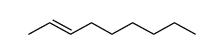 2-壬烯 (顺反异构体混合物)结构式
