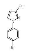 1-(4-BROMOPHENYL)-3-HYDROXY-1H-PYRAZOLE Structure