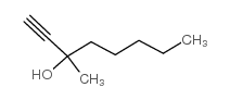 3-甲基-1-辛炔-3-醇结构式