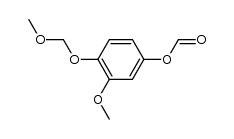 3-methoxy-4-(methoxymethoxy)phenyl formate结构式