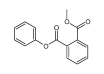 1-O-methyl 2-O-phenyl benzene-1,2-dicarboxylate Structure