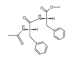 N-Ac-L-Phe-L-Phe methyl ester Structure