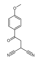 2-(2-OXO-2-(4-METHOXYPHENYL)ETHYL)MALONONITRILE Structure