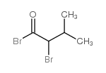 2-Bromo-3-methylbutanoyl bromide Structure