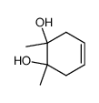 1,2-dimethyl-4-cyclohexene-1,2-diol结构式