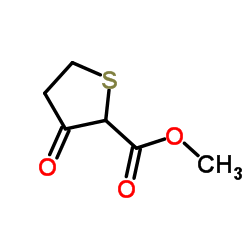 3-氧基四氢噻吩-2-羧酸甲酯结构式