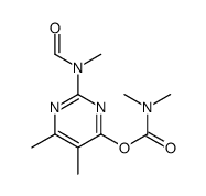 脱甲基-甲酰氨基-抗蚜威结构式