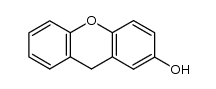 9H-xanthen-2-ol Structure