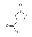 1-oxodithiolane-4-carboxylic acid Structure