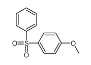 1-(benzenesulfonyl)-4-methoxybenzene结构式