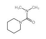 1-Piperidinecarboxamide,N,N-dimethyl- Structure