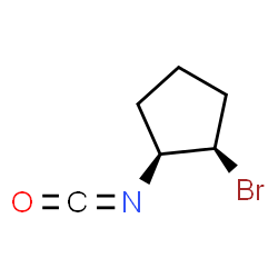 Cyclopentane, 1-bromo-2-isocyanato-, cis- (9CI) picture