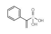 (1-phenylvinyl)phosphonic acid Structure