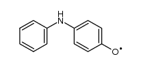 p-hydroxydiphenylamine radical结构式