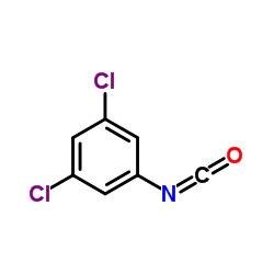 3,5-Dichlorophenyl isocyanate Structure