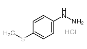 4-甲硫基苯肼盐酸盐结构式