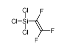 trichloro(1,2,2-trifluoroethenyl)silane结构式