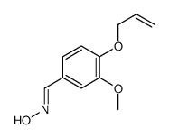 N-[(3-methoxy-4-prop-2-enoxyphenyl)methylidene]hydroxylamine Structure