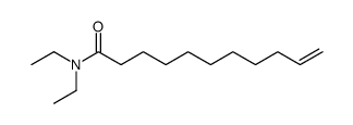 N,N-diethylundec-10-enamide Structure