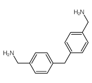 [4-[[4-(aminomethyl)phenyl]methyl]phenyl]methanamine结构式