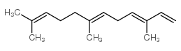 金合欢烯,异构体混合物结构式