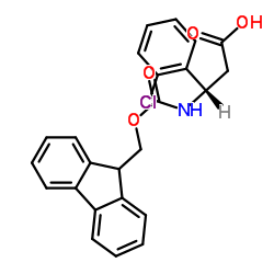 fmoc-(s)-3-amino-3-(2-chloro-phenyl)-propionic acid Structure