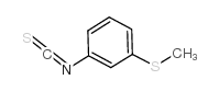 3-(甲基硫代)苯基异硫氰酸酯结构式