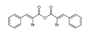 α-bromo-trans-cinnamic acid-anhydride结构式