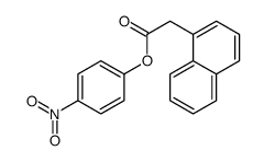 1-萘乙酸4-硝基苯酯结构式
