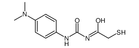 N-[[4-(dimethylamino)phenyl]carbamoyl]-2-sulfanylacetamide Structure