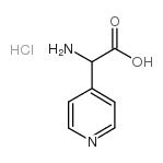 氨基-吡啶-4-基-乙酸盐酸盐结构式