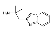 a,a-二甲基-咪唑并[1,2-a]吡啶-2-乙胺结构式