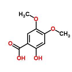 2-羟基-4,5-二甲氧基苯甲酸图片