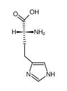 2-amino-4-(1(3)H-imidazol-4-yl)-butyric acid Structure