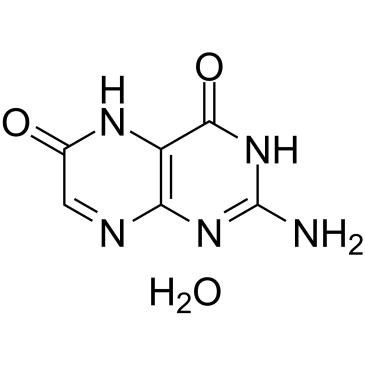 Xanthopterin Hydrate structure