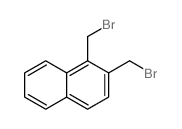 1,2-双(溴甲基)-萘结构式