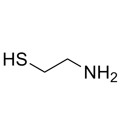 β-巯基乙胺结构式