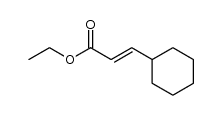 3-cyclohexylacrylic acid ethyl ester Structure